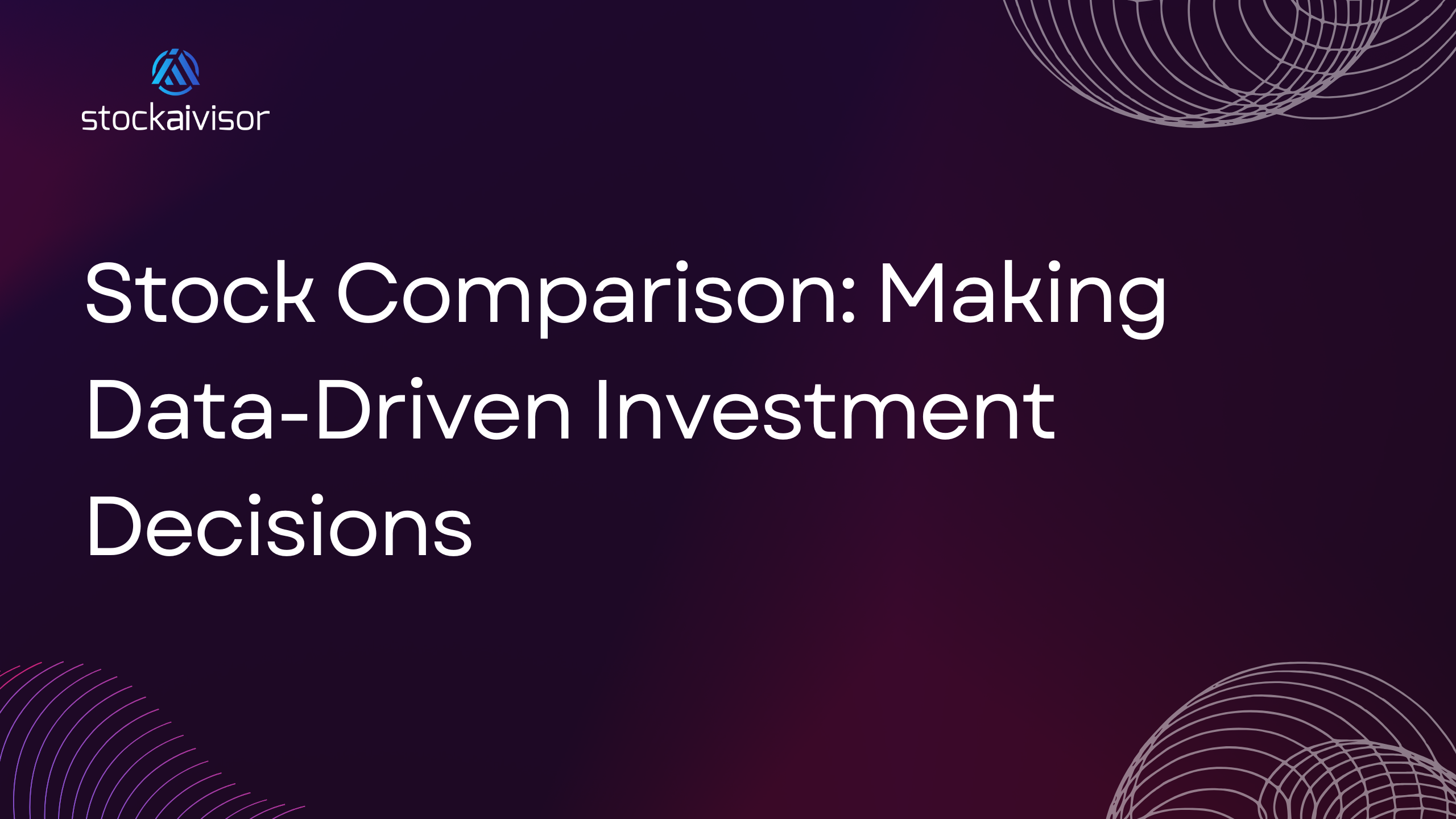 Stock comparison insights Banner