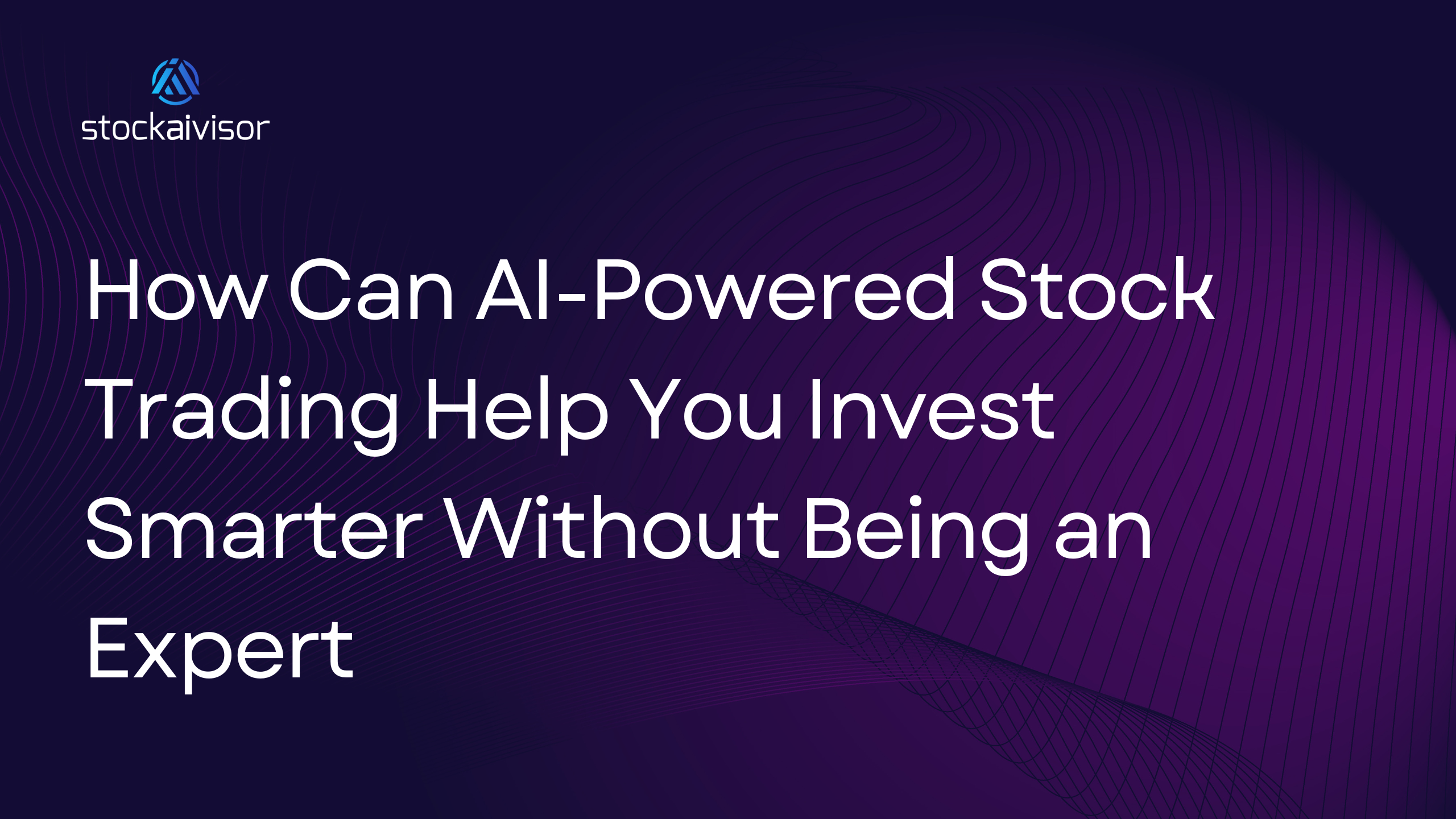 AI stock trading banner