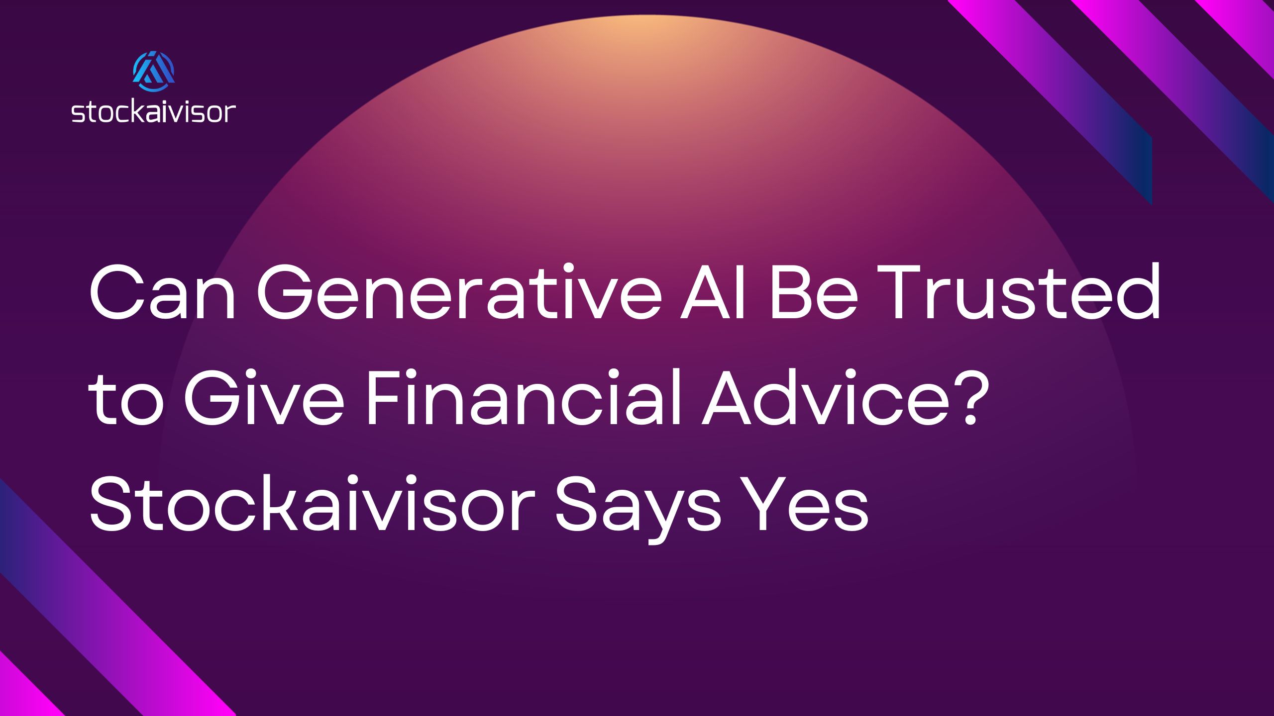 Financial Advice Banner